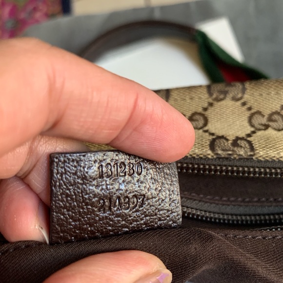 Sale !!!-🔥🔥🔥🔥 Authentic Gucci monogram Sherry Line SMALL - Picture 10 of 13
